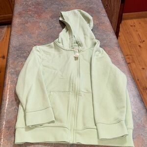 Cat & Jack Light Green Hoodie Jacket